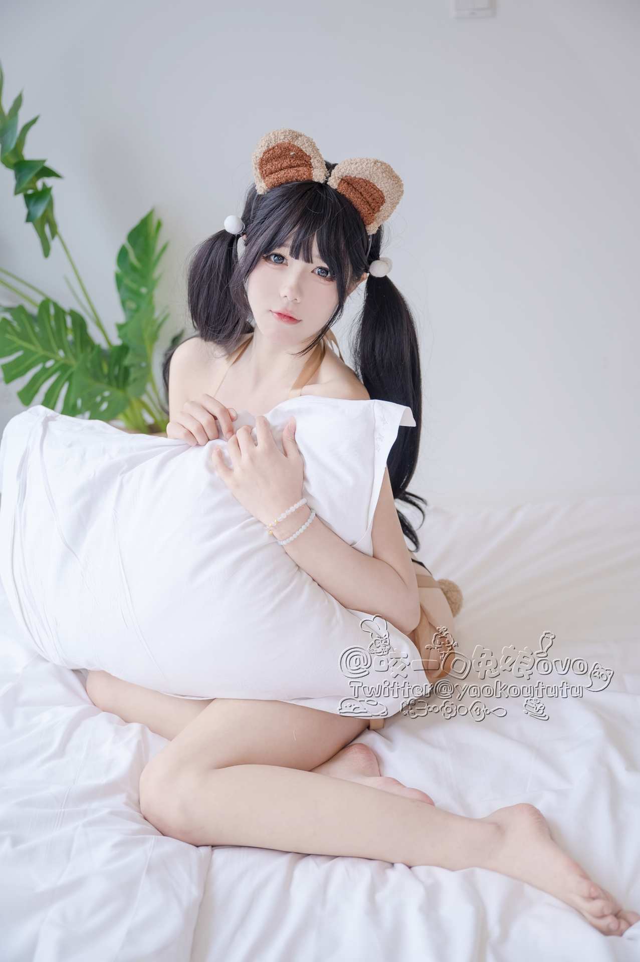 咬一口兔娘小熊睡衣